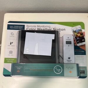 LaCrosse Color Weather Station - Black and White